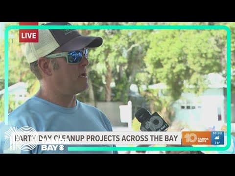Earth Day clean-up projects happening across Tampa Bay