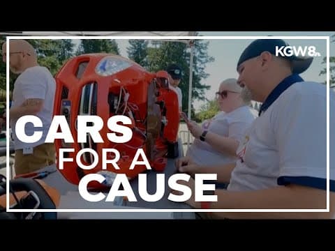 Volunteers build adaptive toy cars for kids with mobility impairments