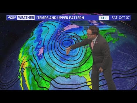 Weather: Fall like temperatures approaching soon