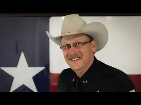 Supporters rally for Johnson County sheriff facing felony charges