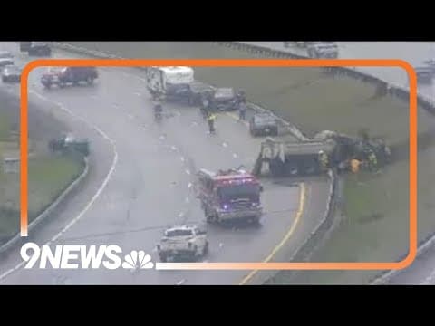 I-70 closed near Lookout Mountain