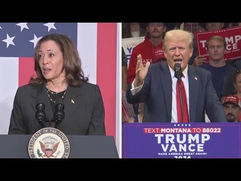 Trump and Harris make final stretch of their campaigns