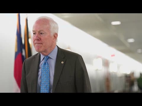 Texas Senator John Cornyn aims to become Republican leader of the Senate