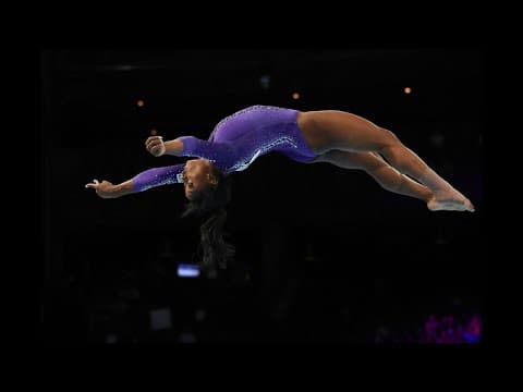 Spring's Simone Biles becomes world's most decorated gymnast in history with 6th all-around title