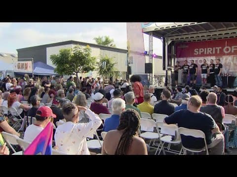 San Diego celebrates the LGBTQ+ community at the Spirit of Stonewall Rally