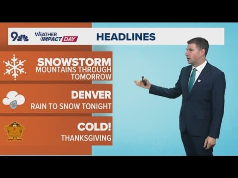 Latest forecast | Major mountain snowstorm continues through Wednesday