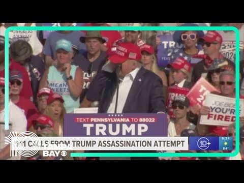 911 calls from Trump assassination attempt released