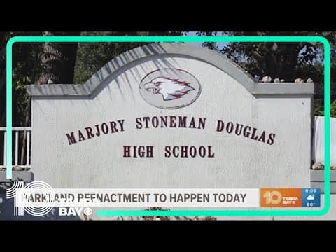 Mass shooting reenactment to take place at Parkland school