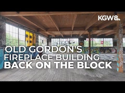 Old Gordon's Fireplace Building in Portland heads to auction again