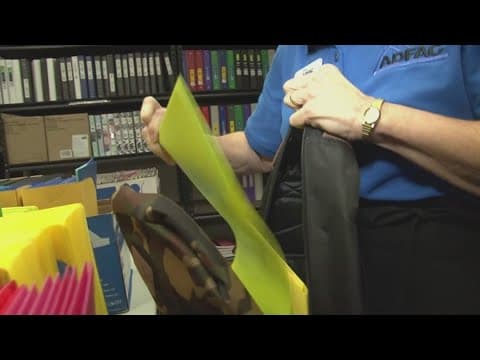 Nonprofit in Anderson County holds backpack drive for students