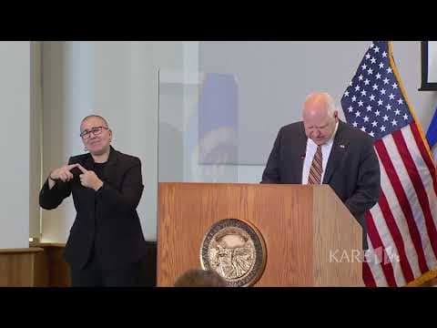 Gov. Tim Walz discusses $17.6B state budget surplus