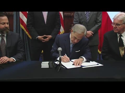 Texas Gov. Greg Abbott signs law creating regulation-cutting agency inspired by DOGE