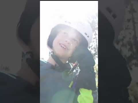 Wisconsin snowboarders surf snow remaining from last winter