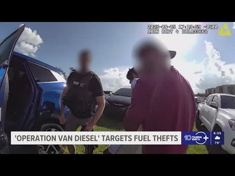 Sheriff: Suspects arrested for stealing $650k worth of diesel across Tampa Bay area, Florida