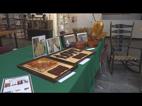 Escondido art show hosted by local woodworker honors Rosalynn Carter