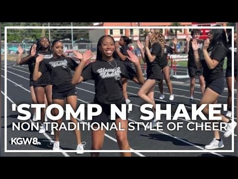 McDaniel High School brings southern-style ‘Stomp ‘N Shake’ cheerleading to Portland
