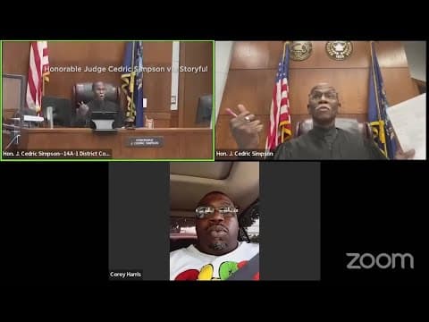 Man stuns judge when he joins video hearing for driving with a suspended license — while driving