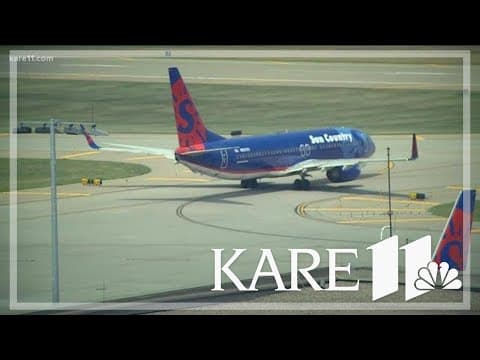Sun Country passenger arrested after jumping out of emergency exit door at MSP Airport