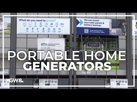 What to look for in a portable home generator