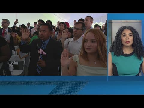 100 people sworn in as US citizens in downtown Indy