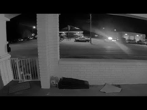 Doorbell camera of shootings at Club Paradise