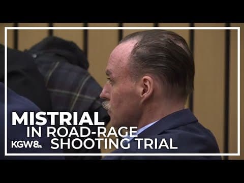 Portland Uber driver's road rage shooting trial ends in mistrial for murder charge
