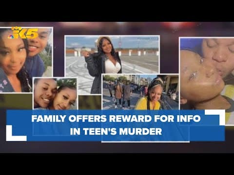 Family of teen killed in 2021 shooting at Southcenter Mall upping reward to find her killer