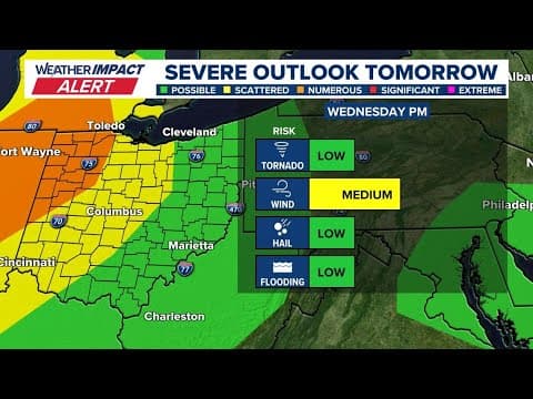 Columbus, Ohio weather forecast for June 17, 2025 | Mostly cloudy skies with scattered showers