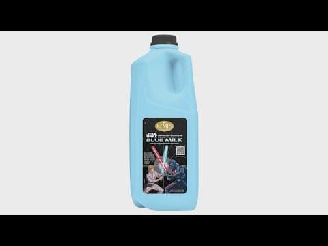 Special Star Wars blue milk available for May the Fourth
