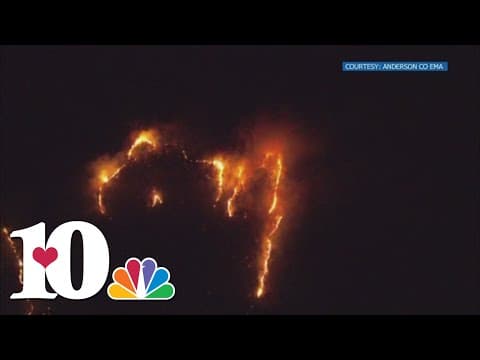 Wildfires spread throughout East Tennessee