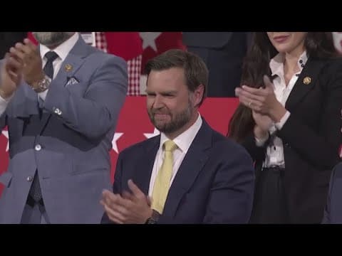 Who is J.D. Vance? Trump's VP pick to make speech at RNC