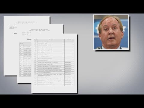 Ken Paxton impeachment: New evidence released by state house managers