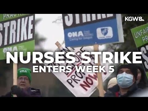 Nurses strike at 8 Providence hospitals enters Week 5