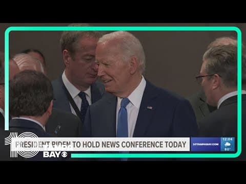 Biden to hold solo press conference Thursday