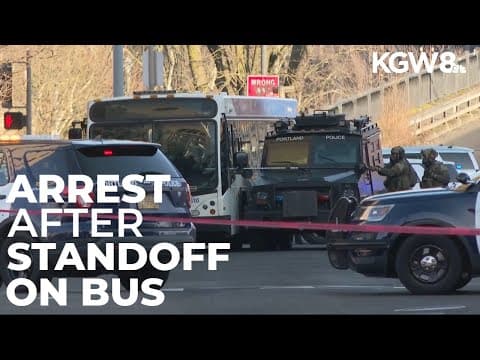 Armed man arrested for taking over TriMet bus