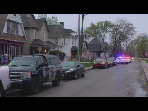Man killed, woman critically injured in near north Indianapolis shooting