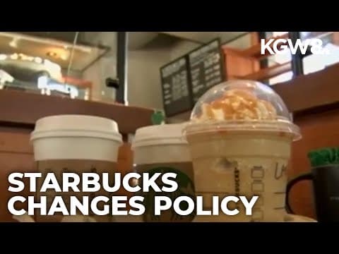 Starbucks ends open-door policy, requires purchases to stay