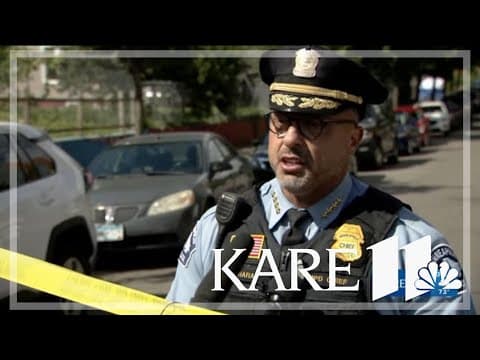 WATCH: Minneapolis Police Chief provides update in deadly south Minneapolis shooting
