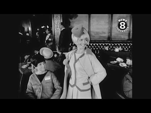 PSA stewardess fashion show in San Diego November 1966