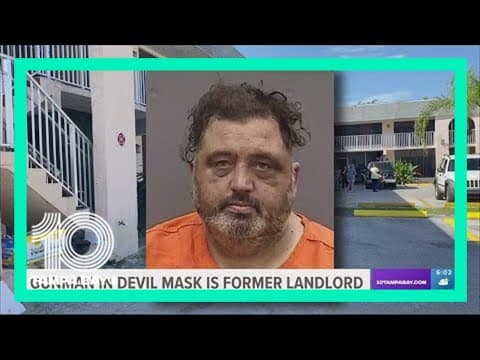 Residents say gunman in devil mask who tried to enter Tampa club terrorized Clearwater tenants