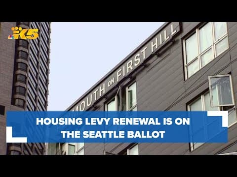 Seattle voters to decide on housing levy