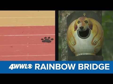 Rainbow Bridge to remember furry friends