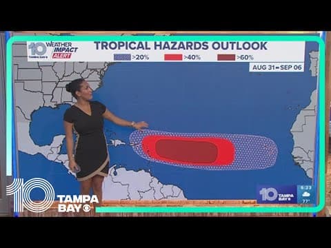 Tracking the Tropics: Forecasters keeping an eye out for tropical activity near end of August