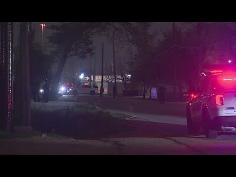 2 dead, 2 flown to hospital after vehicle crashes into fence and catches fire in NW Harris County