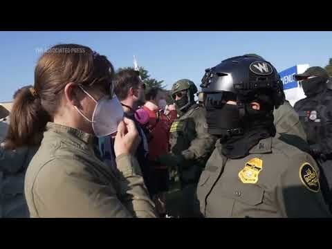 Agents detain multiple protesters outside Chicago area ICE facility