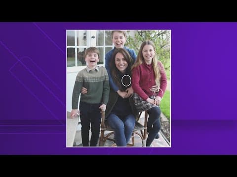 Princess Kate issues statement about edited royal family photo