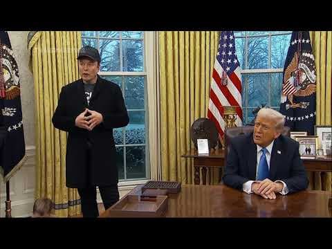 Trump and Musk defend federal government slashing, say they will 'abide by the courts'