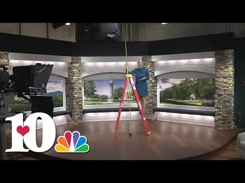 What it looks like for bus drivers to drive in serious weather conditions