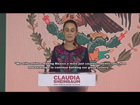 Mexico elects Claudia Sheinbaum as its first woman president