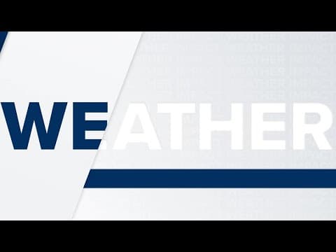 Weather Impact Alert: Heavy rain and storms arrive